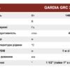 Технічні характеристики циркуляційного насоса GRC 25-8-180, GARDIA Таблиця технічних характеристик циркуляційного насоса GARDIA GRC 25-8-180: 140/210/245 Вт, напір 4/6/8 м, 40/92/135 л/хв, база 180 мм